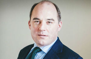 A head and shoulders picture of Security Minister Ben Wallace