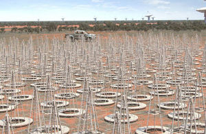 SKA Low Frequency Aperture Array close up, Australia. Credit: SKA Organisation