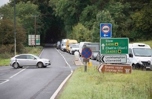 A417 Missing link traffic