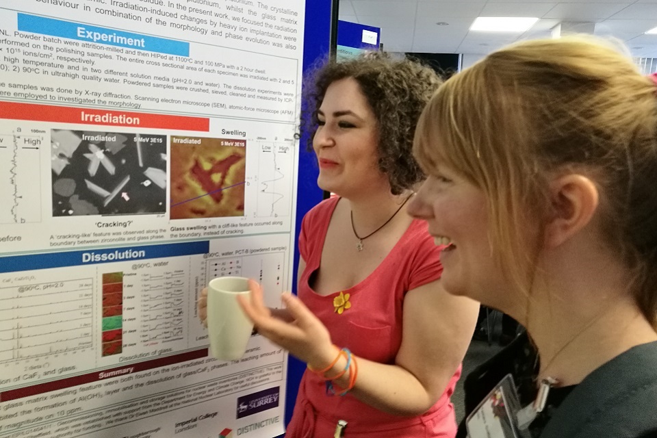 Poster and PhD students