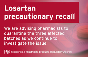 Precautionary Recall - Losartan