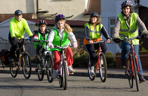 Children on cycles