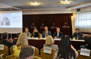 British Embassy supports programme on good governance of state owned enterprises and independent state bodies in North Macedonia.