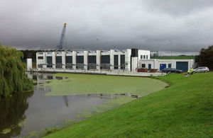 New pumps at Keadby pumping station, shown here, will benefit homes and the environment