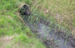 Foul sewage was transferred to a surface water sewer which led to the pollution