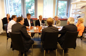 Hugh Parnell during one of the roundtables in Buenos Aor