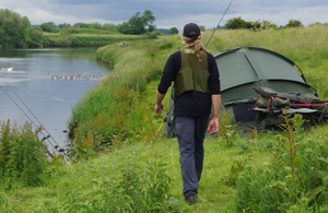 Fisheries Enforcement Officers regularly patrol rivers and lakes across the region