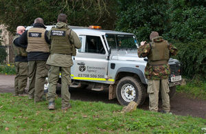 Fisheries Enforcement officers regularly patrol rivers and lakes across the region