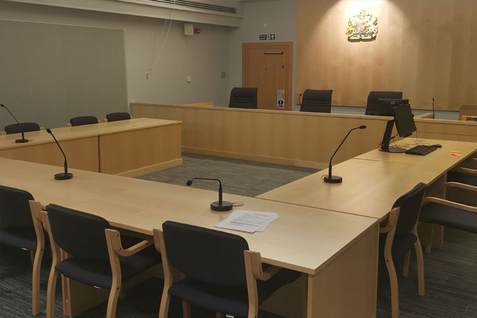 Image of new courtroom