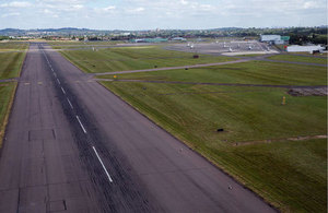 RAF Northolt aerial view. Crown Copyright MOD 2017.
