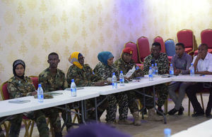 UK works with Somali security forces