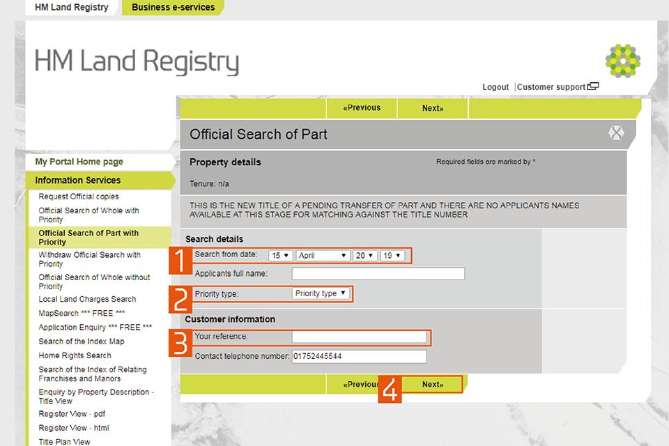 hm land registry business plan