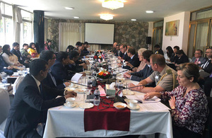 Bangladesh-UK 3rd Strategic Dialogue in Dhaka.