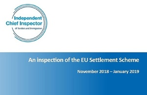 EU Settlement report cover