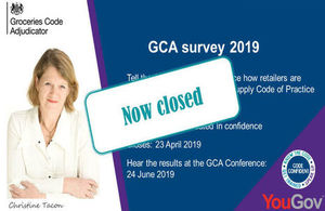 The GCA 2019 survey is now closed.
