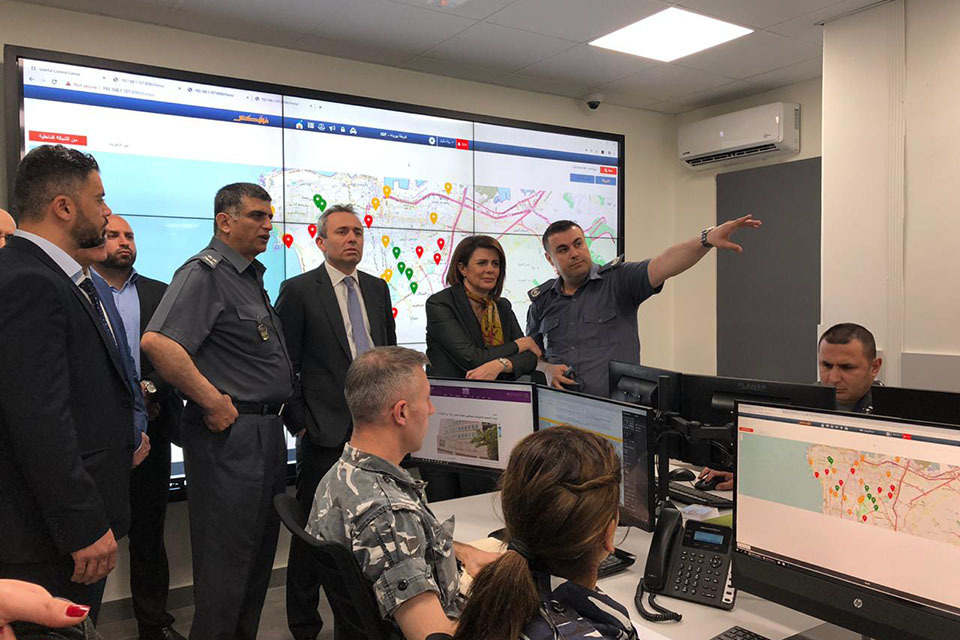 UK supports Lebanon's police force with new CCC room GOV.UK