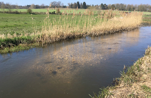 An improved stretch of the River Yare near Norwich