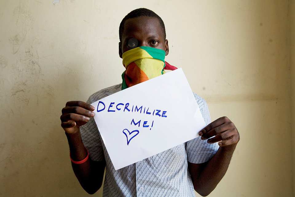 Anthony, a volunteer at Ishtar. Picture:Nell Freeman/International HIV/AIDS Alliance 