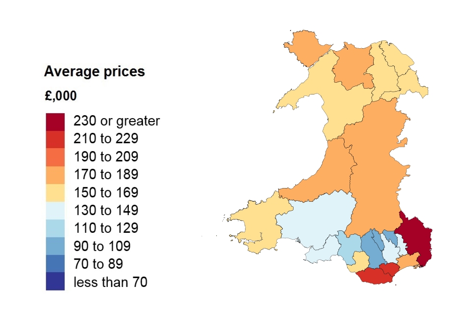 Uk House Price Index Wales April 2019 Gov Uk