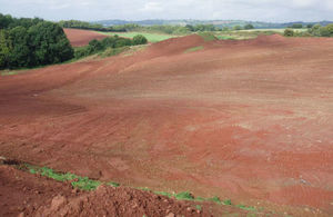 Photo of red soil stretching to the horizon