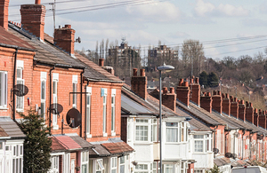 Row of terraced houses