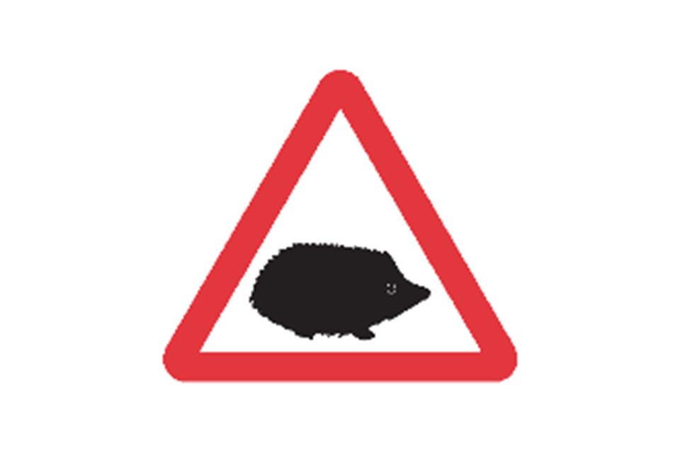 Withdrawn] New road sign to improve road safety and protect animals 