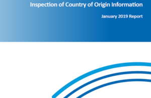 COI January 2019 report cover