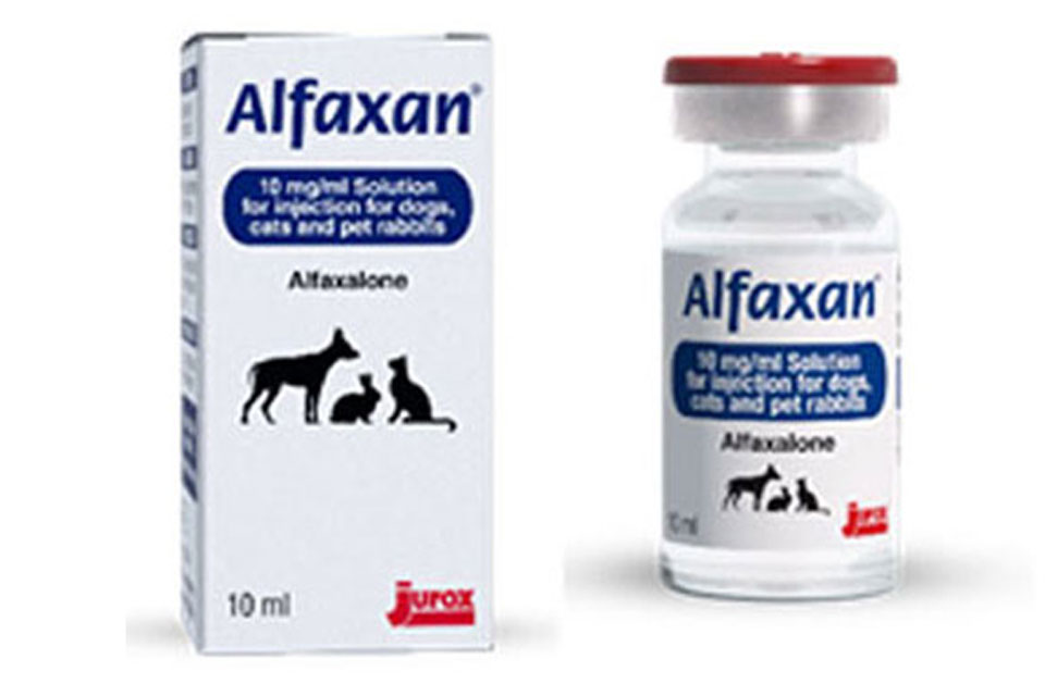 Alfaxan 10 ml packaging