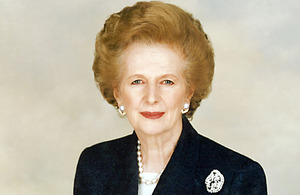 Photo provided by Chris Collins of the Margaret Thatcher Foundation