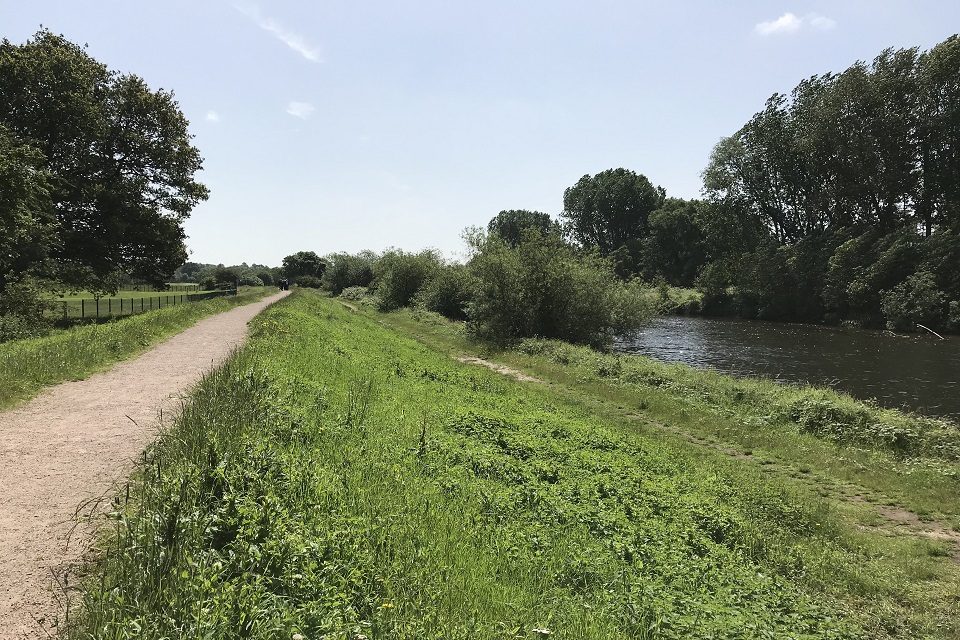 Flood embankments 