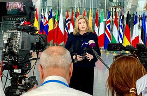 Penny Mordaunt attends NATO's 2019 Defence Ministerial