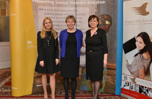 Deputy Head of Mission opens Preventing Sexual Violence Initiative exhibition tour in Budapest