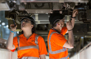 TfL apprentices at work