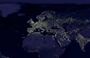 Lights over Europe