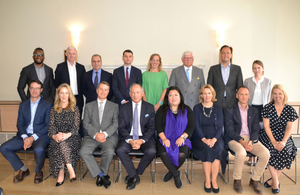 A team picture of the Global Resource Initiative taskforce at their first meeting