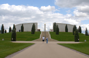 The Armed Forces Memorial at the National Memorial Arboretum
