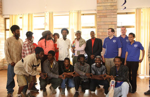 Charles Hay, Director of the UK Consular Services with the British and Commonwealth Community in Shashemene