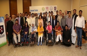 Head of DFID Joanna Reid, Executive Director STEP Atif Sheikh and other guests.