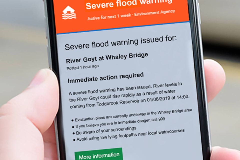 Flood alert