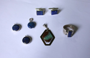 Jewellery crafted by Mohammad Ali. Picture: Mohammad Humayoon Nawrozi/TMI