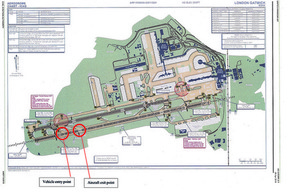 EI-CVB - Gatwick Airport layout