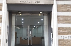 Finlaison House entrance