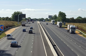 Image showing M6 in Cheshire