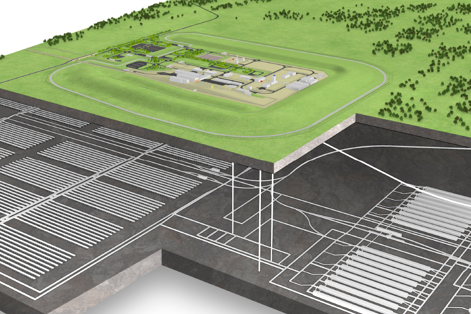 Figure 4: UK Geological Disposal Facility concept