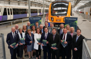 Communities Secretary visits Bombardier UK's Derby factory as part of the Midlands Engine Rail launch