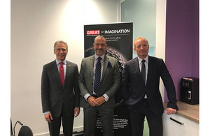 UK Intellectual Property Office Chief Executive Tim Moss hosts Director of the United States Patent and Trademark Office, Andrei Iancu and European Patent Office President, António Campinos