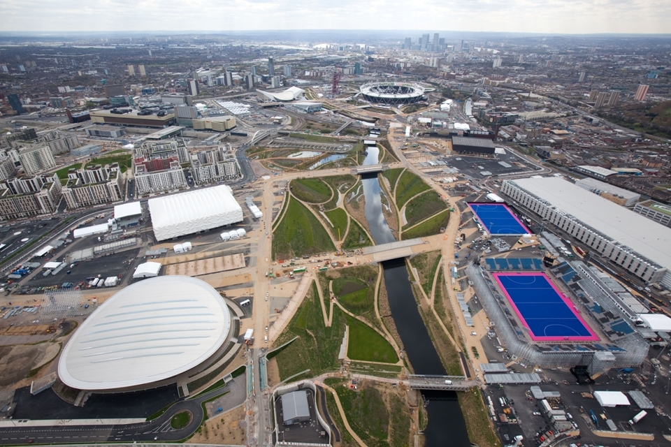 LOCOG and the London Legacy Development Corporation begin Olympic Park
