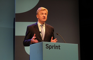 Oliver Dowden at Sprint 19