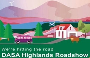 Scotland Highlands art poster