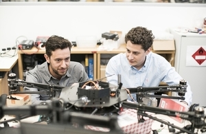 Saul Goldblatt, Computer Vision Engineer, and Dimitris Nikolaidis, COO, of Perceptual Robotics
